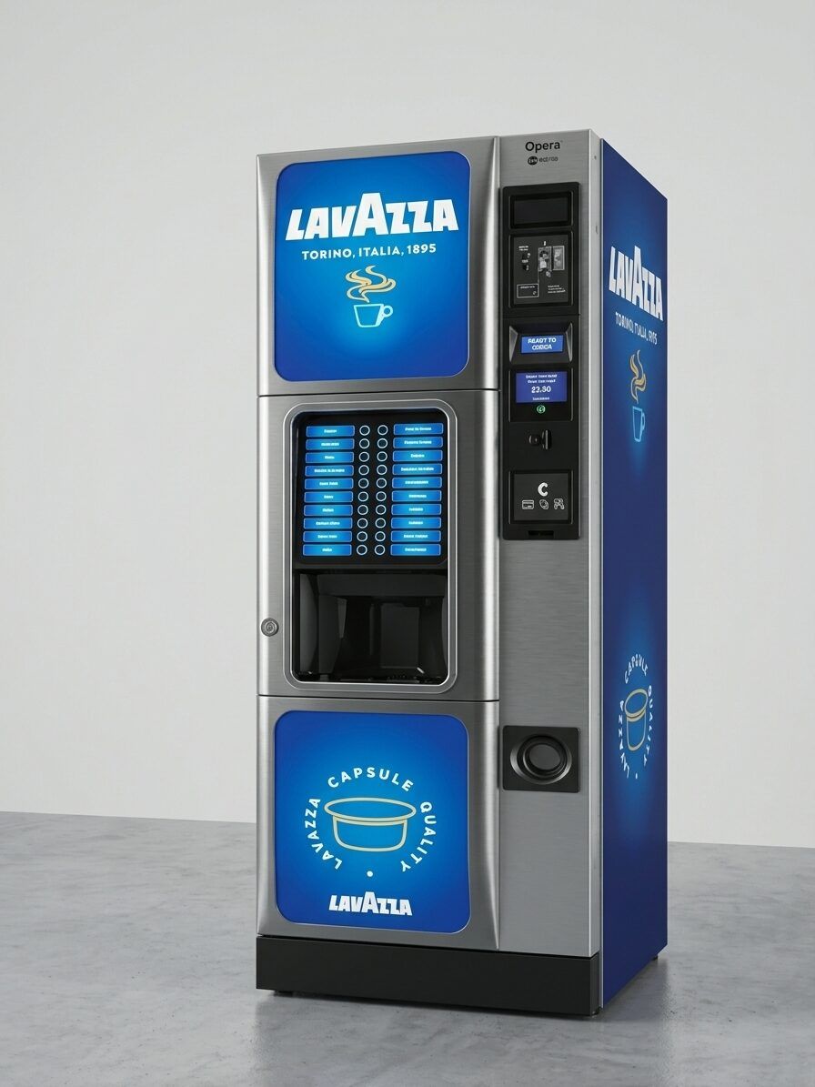 Automat kawowy Lavazza na kapsułki